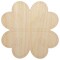 Four Leaf Lucky Clover Tribal Celtic Knot Unfinished Wood Shape Piece Cutout for DIY Craft Projects